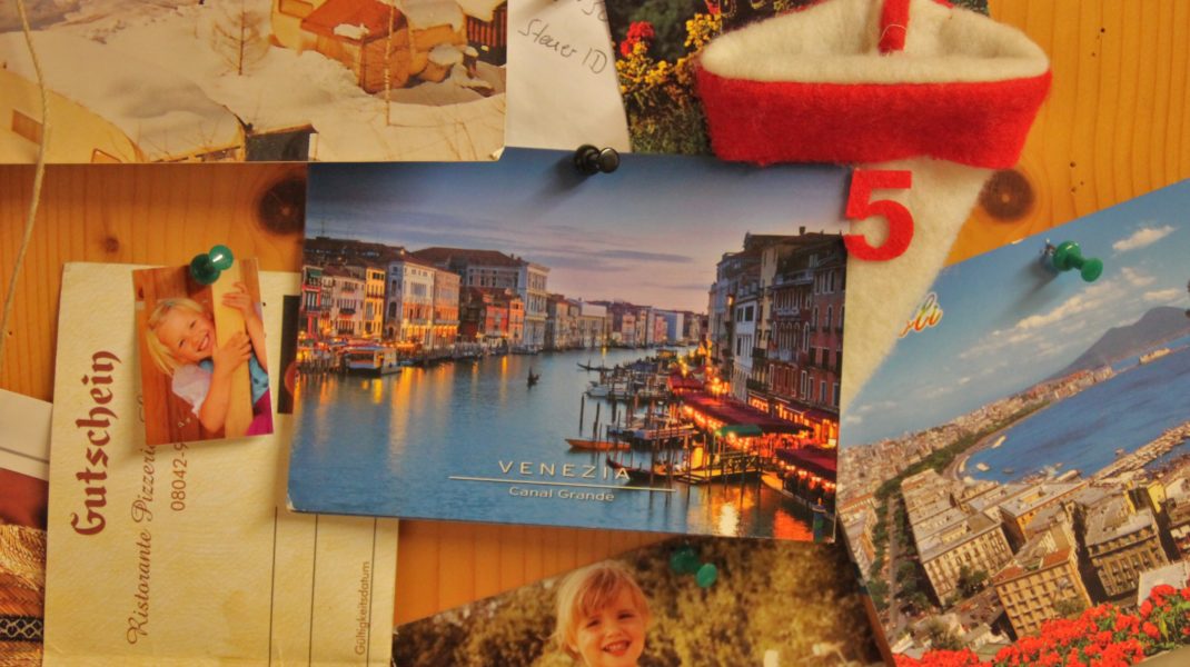 Tür Nummero 5: Postkarten aus Venedig