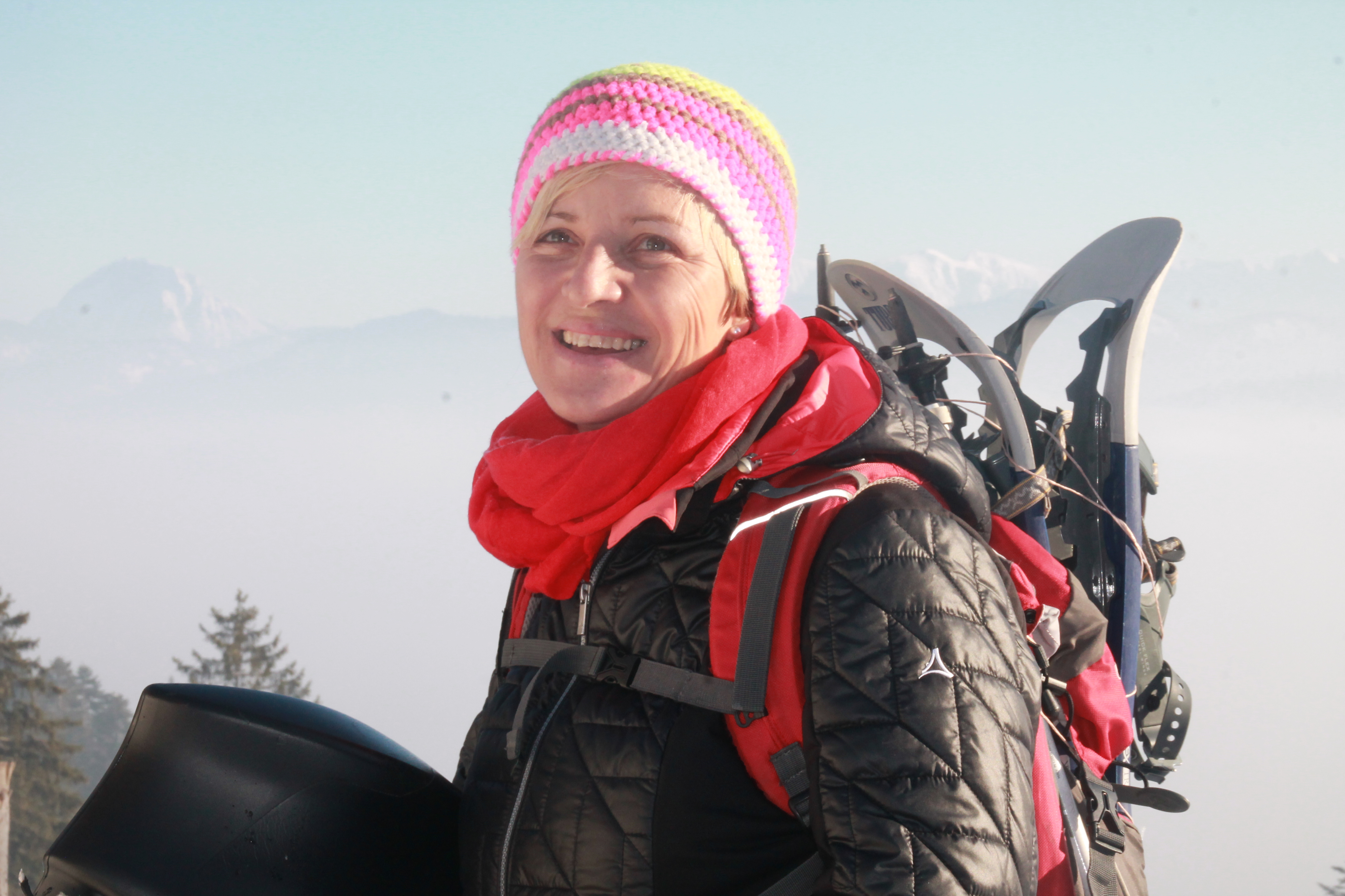 Mit Schneeschuhen über den Seufzerweg zum Brauneck – ein Gipfeltreffen mit meiner Schwester